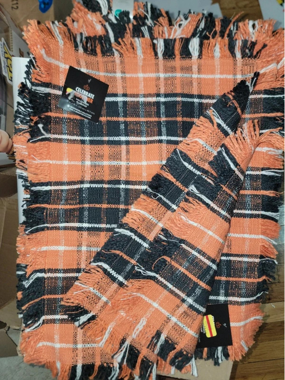 Set of 4 halloween placemats